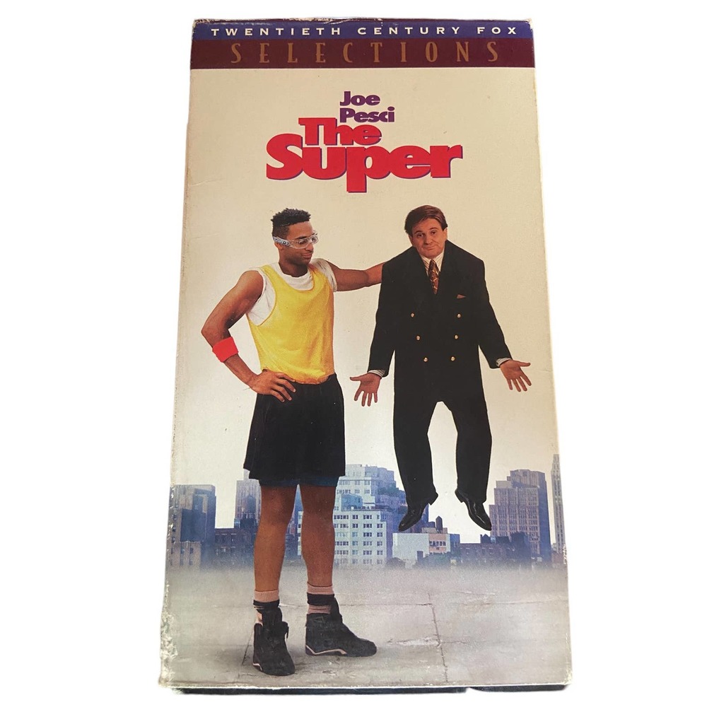 Vintage Movie The Super VHS 90' Release by Joe Pesci Retro